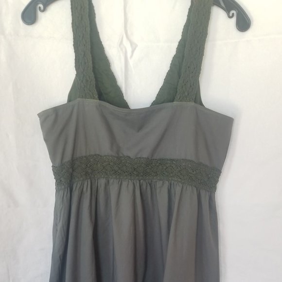 Women's Green Garnet Hill Dress (Size 10) - Picture 2 of 6